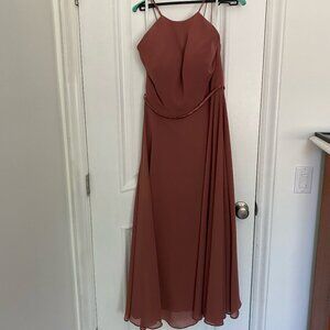 Vow'd Bridesmaid Dress - Dusty Rose Color